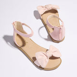 Miss Cambelle Bow Sandal in Ballet - Kids from Yosi Samra