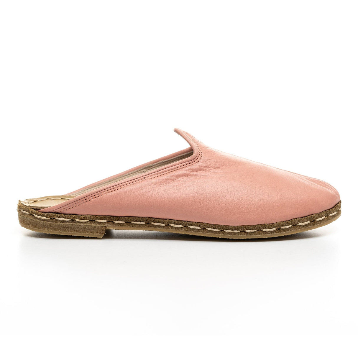 Men's Pink Slippers From Atlantis Handmade Shoes