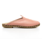 Men's Pink Slippers From Atlantis Handmade Shoes