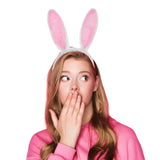 12PCS - Bunny Rabbit Ear Fur Headbands from Madeline Love