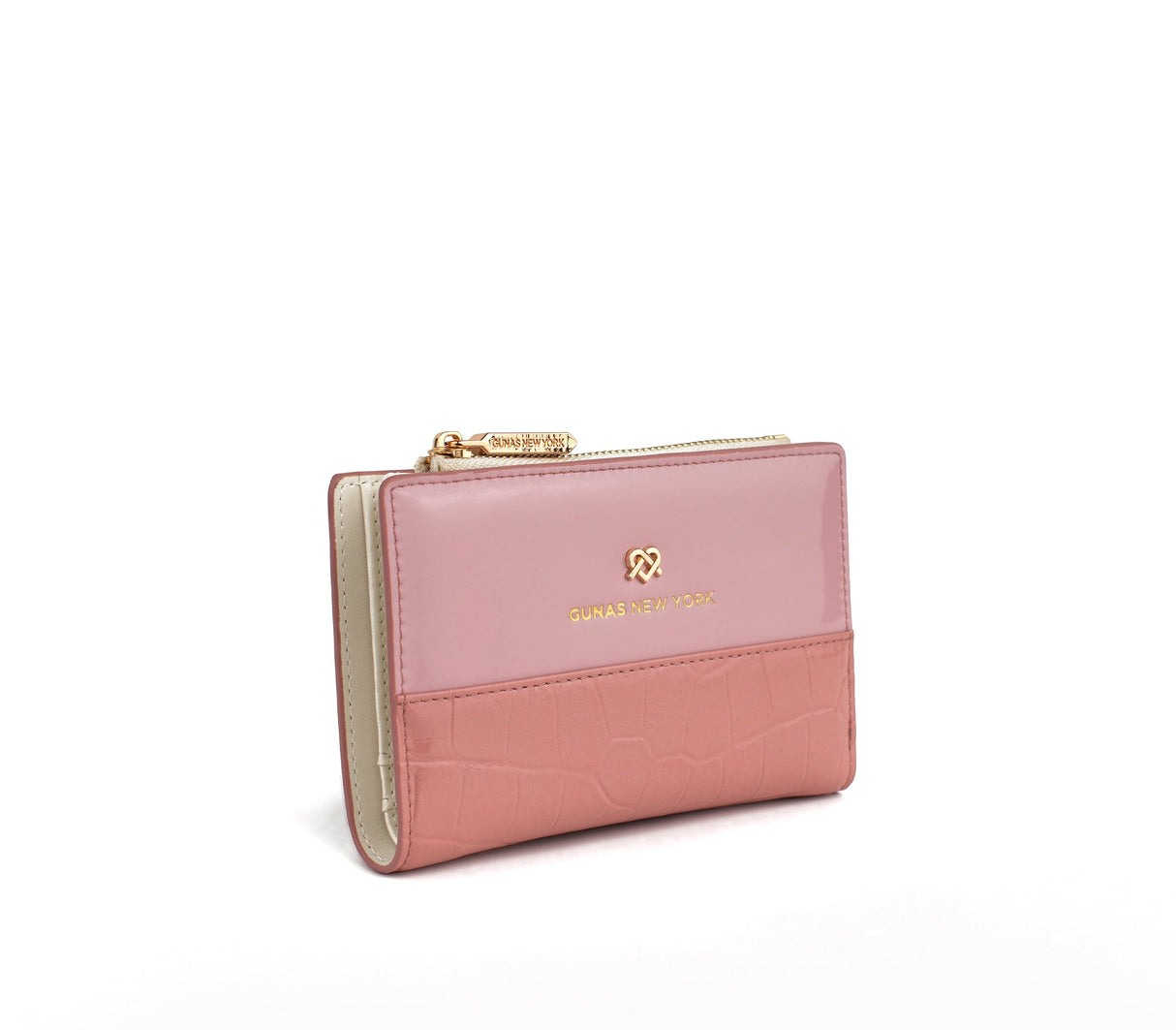 Madison - Pink Vegan Leather Wallet from Gunas New York