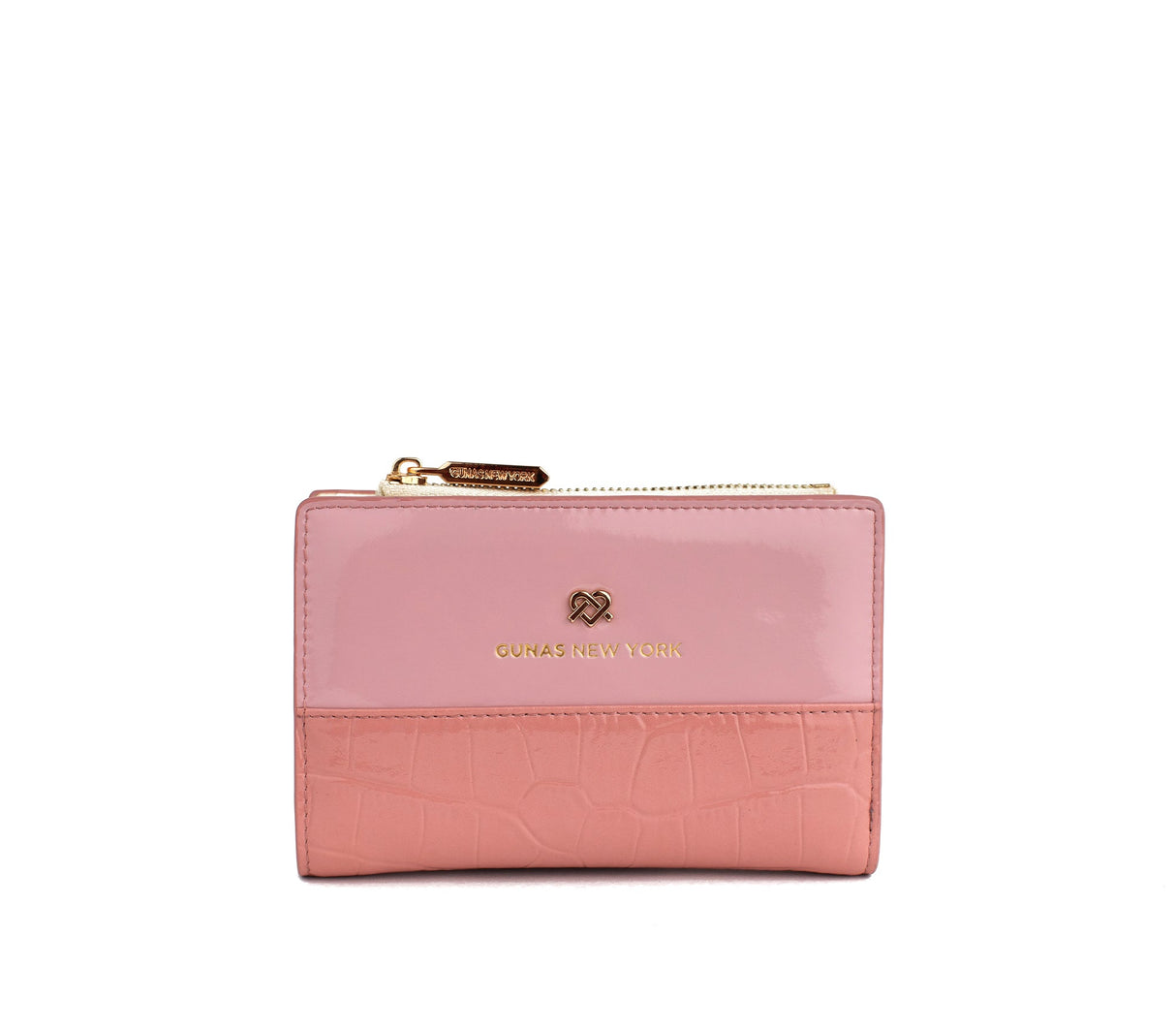 Madison - Pink Vegan Leather Wallet from Gunas New York