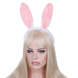 12PCS - Bunny Rabbit Ear Fur Headbands from Madeline Love