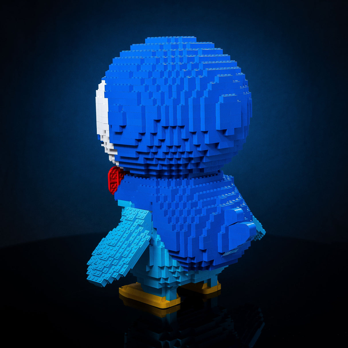 Life-Sized Proud Penguin from Bricker Builds