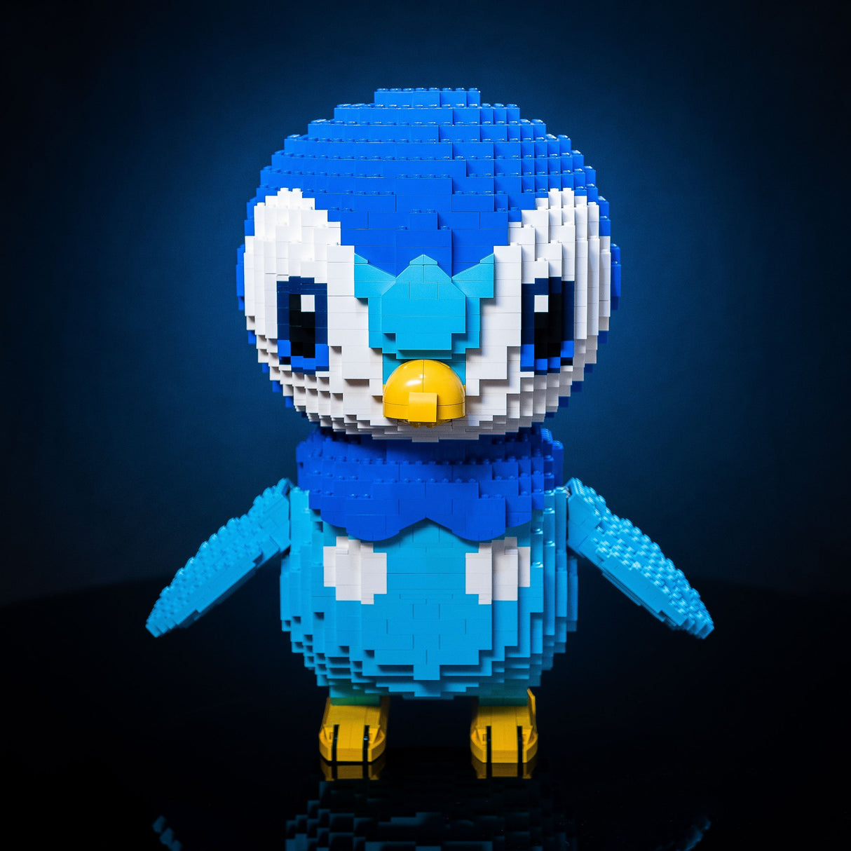Life-Sized Proud Penguin from Bricker Builds