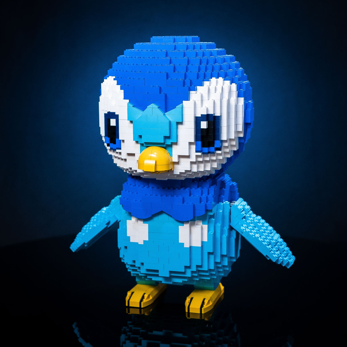 Life-Sized Proud Penguin from Bricker Builds