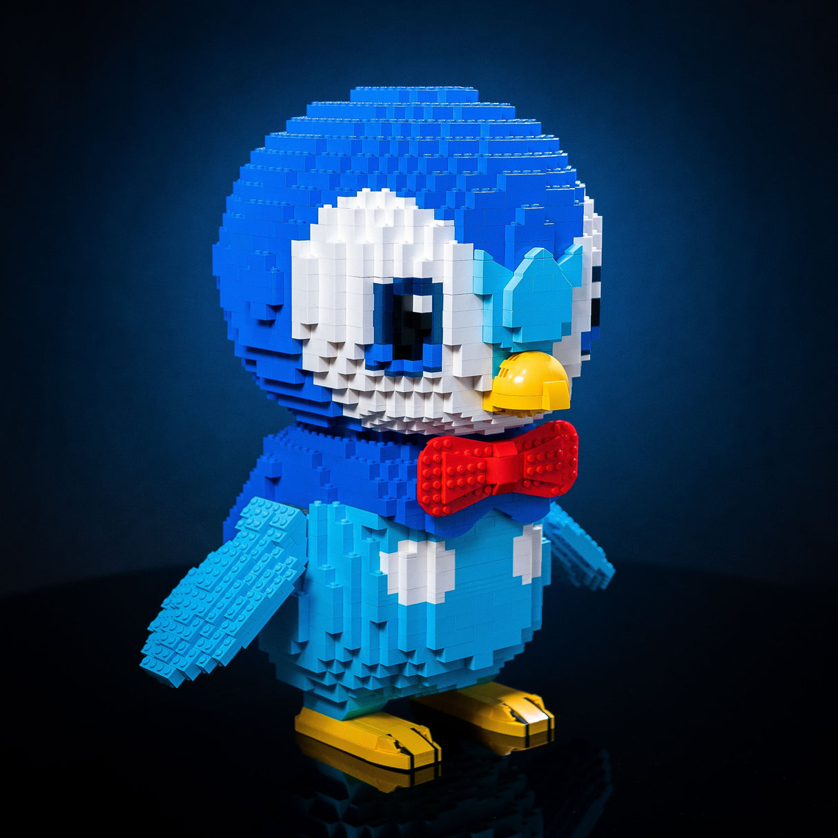 Life-Sized Proud Penguin from Bricker Builds