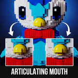 Life-Sized Proud Penguin from Bricker Builds