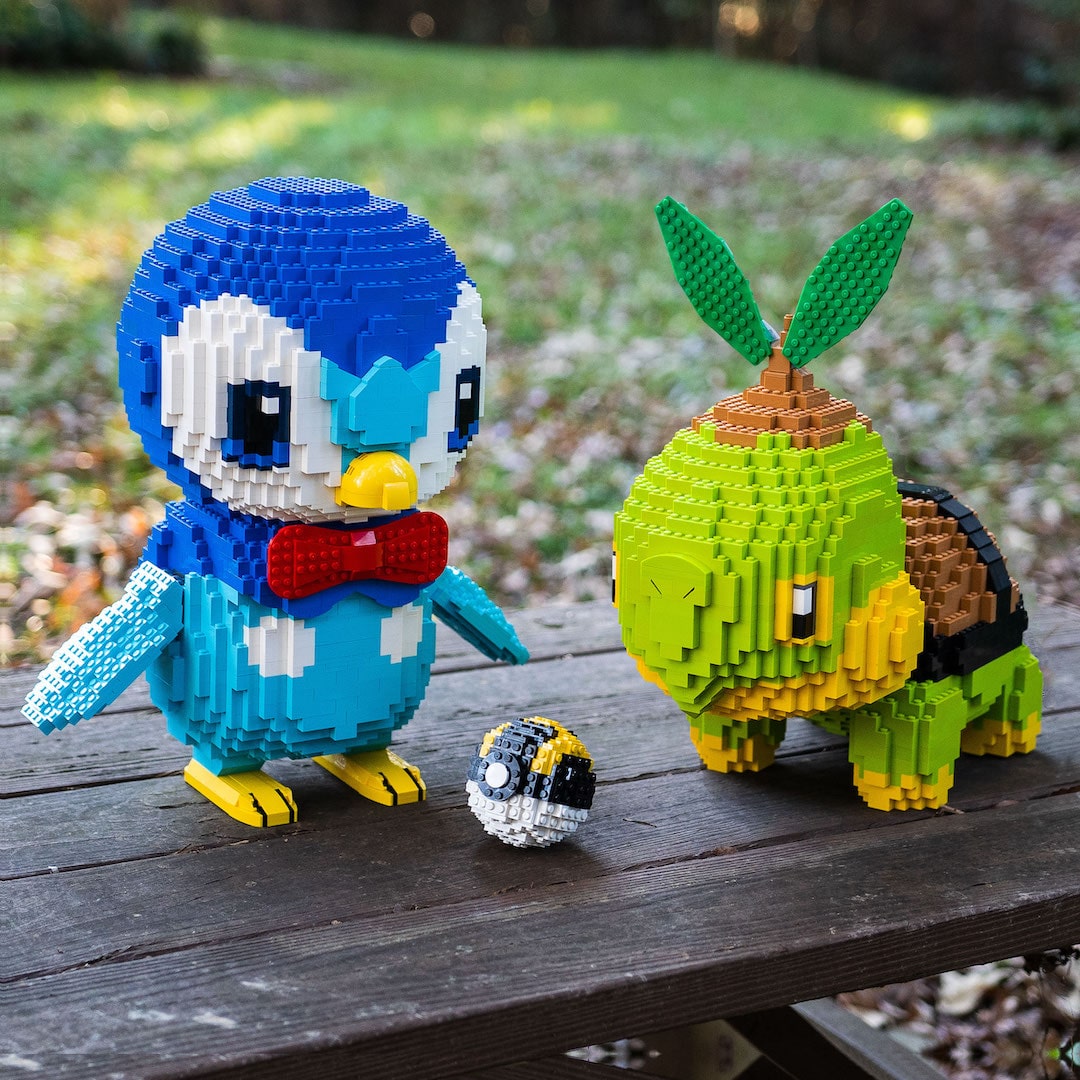 Life-Sized Proud Penguin from Bricker Builds