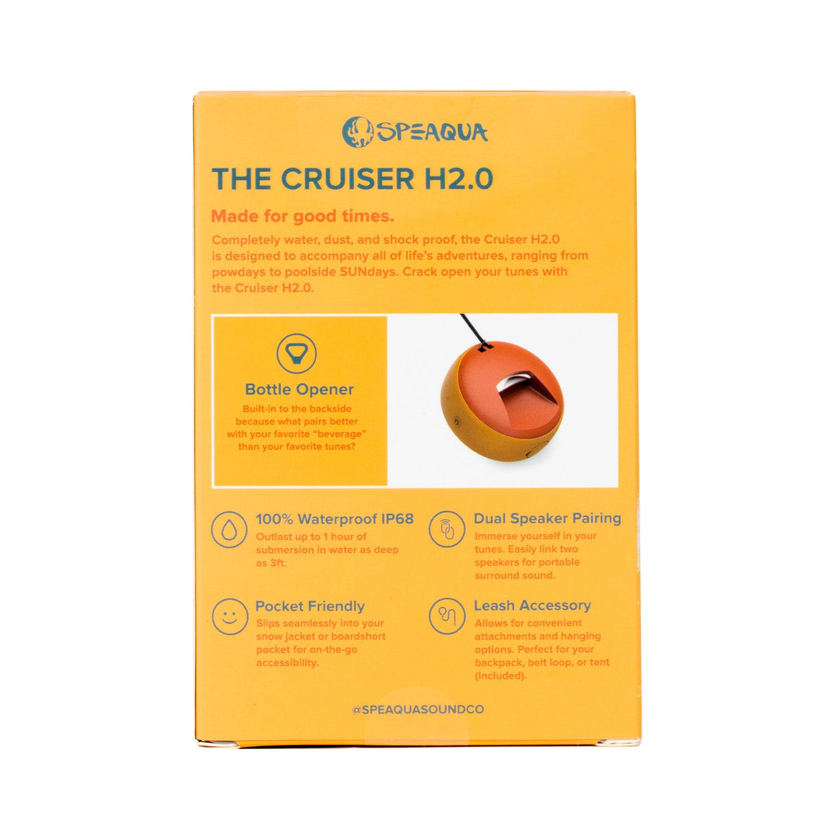 The Cruiser H2.0 from Speaqua