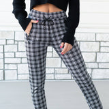 Comfy Plaid Print Dress Pant From Truly Contagious