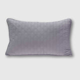 Bamboo Quilted Decorative Pillow - Platinum from BedVoyage