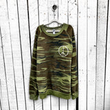 'PLAYTIME CAMO' SWEATSHIRT from Wren + Glory