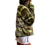 'PLAYTIME CAMO' SWEATSHIRT from Wren + Glory
