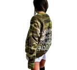 'PLAYTIME CAMO' SWEATSHIRT from Wren + Glory