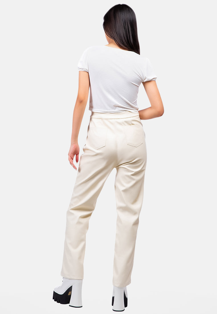 Pleated V Neck Top from London Rag International