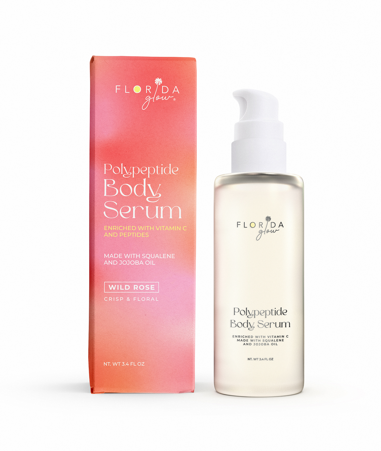 Polypeptide Body Serum- Wild Rose from Florida Glow