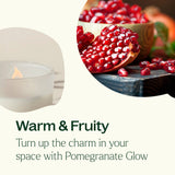 Pomegranate Glow Naturally Scented Candle from Plant Therapy