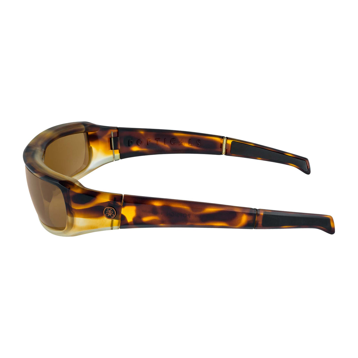 POPSIGN | Polarized | Matte Tortoise Crystal Frame | Brown Lens from Popticals