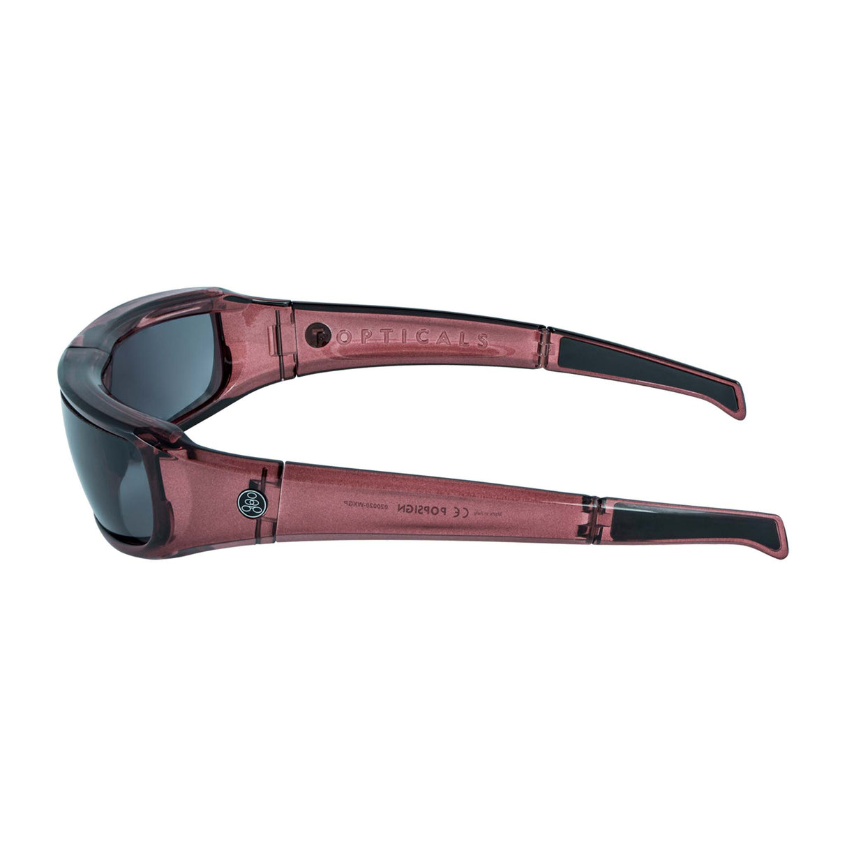 POPSIGN | Polarized | Gloss Wine Crystal Frame | Gray Lens from Popticals