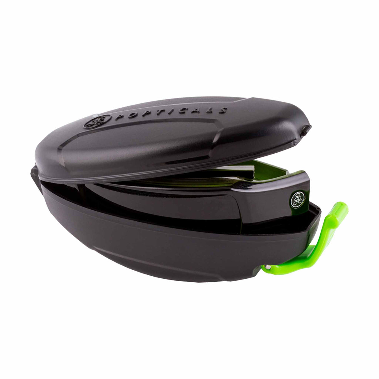 POPSIGN | Polarized | Gloss Black/Green Crystal Frame | Gray Lens from Popticals