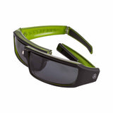 POPSIGN | Polarized | Gloss Black/Green Crystal Frame | Gray Lens from Popticals