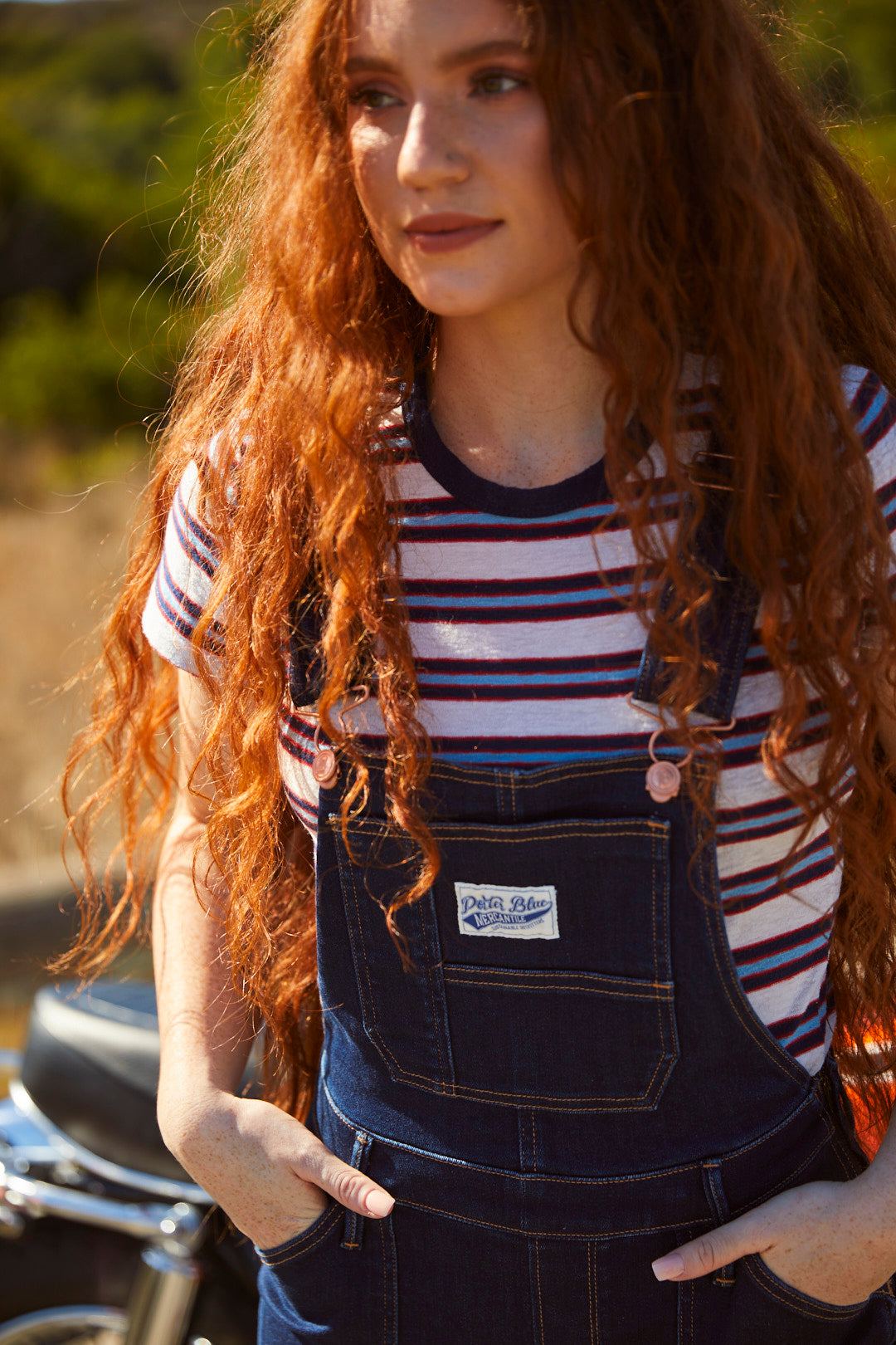 Bonnie Overall - Bluebell Wash from Porter Blue Apparel