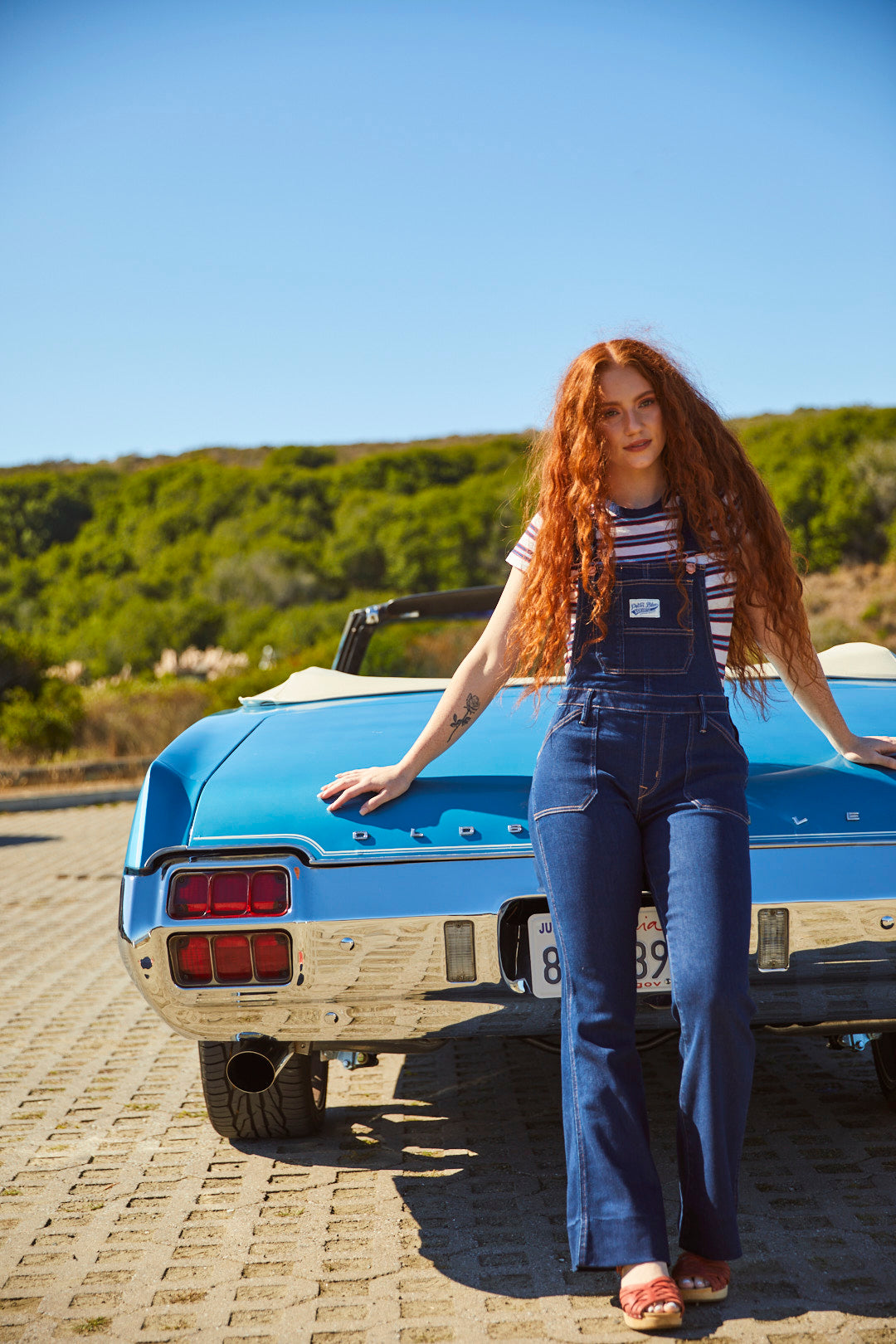 Bonnie Overall - Bluebell Wash from Porter Blue Apparel