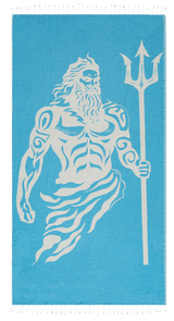 Poseidon Turquoise - Turkish Towel from Sun Drunk