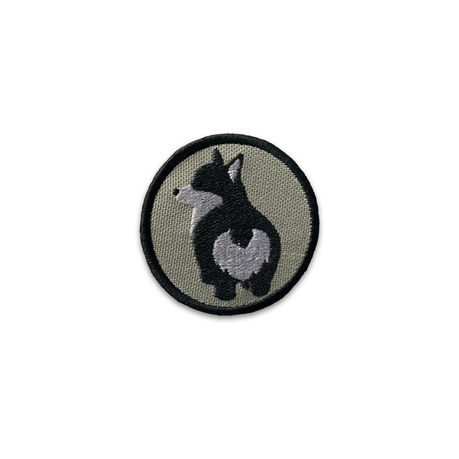 Gray Corgi Bum Patch from K9 Sport Sack
