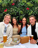 Ultra-Luxury Lush Spring Artificial Vertical Garden Green Wall 40" x 40" 11SQ FT Commercial Grade UV Resistant (Overstock Sale) from Designer Plants USA