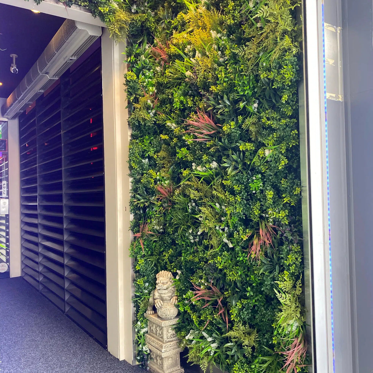 Ultra Luxury Amazon Jungle Vertical Garden 40" x 40" 11SQ FT Commercial Grade UV Resistant from Designer Plants USA