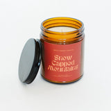Mint Candle: Snow Capped Mountains Candle from Pretty Honest Candles