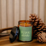 Eucalyptus and Pine Candle: Scenic Route Candle from Pretty Honest Candles