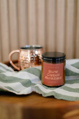 Mint Candle: Snow Capped Mountains Candle from Pretty Honest Candles