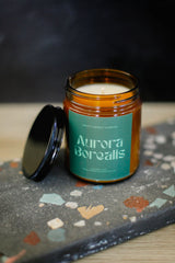 Cardamom Candle: Aurora Borealis Candle from Pretty Honest Candles