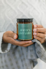 Cardamom Candle: Aurora Borealis Candle from Pretty Honest Candles