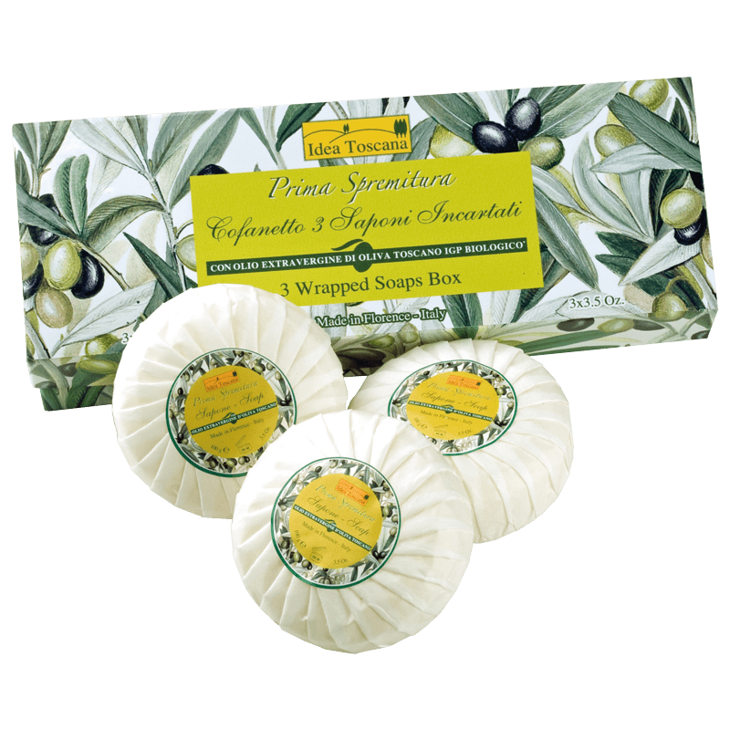 Prima Spremitura Olive Marsiglia 3-Soap Gift Set from EMPORIO ITALIANO