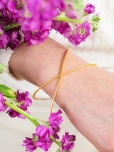 X Leaf Bangle Bracelet from Ash & Rose