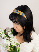 Nora Cross Stitch Headband from Ash & Rose