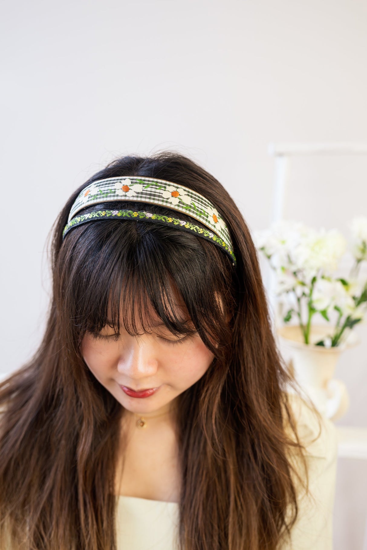 Delicate Blooms Headband from Ash & Rose
