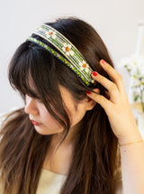 Limelight Vines Skinny Headband from Ash & Rose