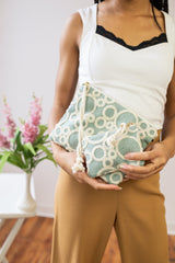 Circle Game Wristlet Purse from Ash & Rose