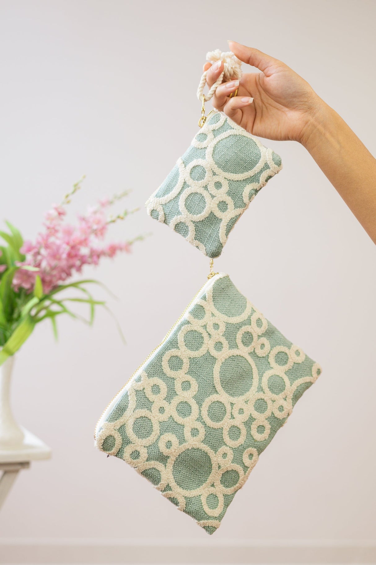 Circle Game Wristlet Purse from Ash & Rose