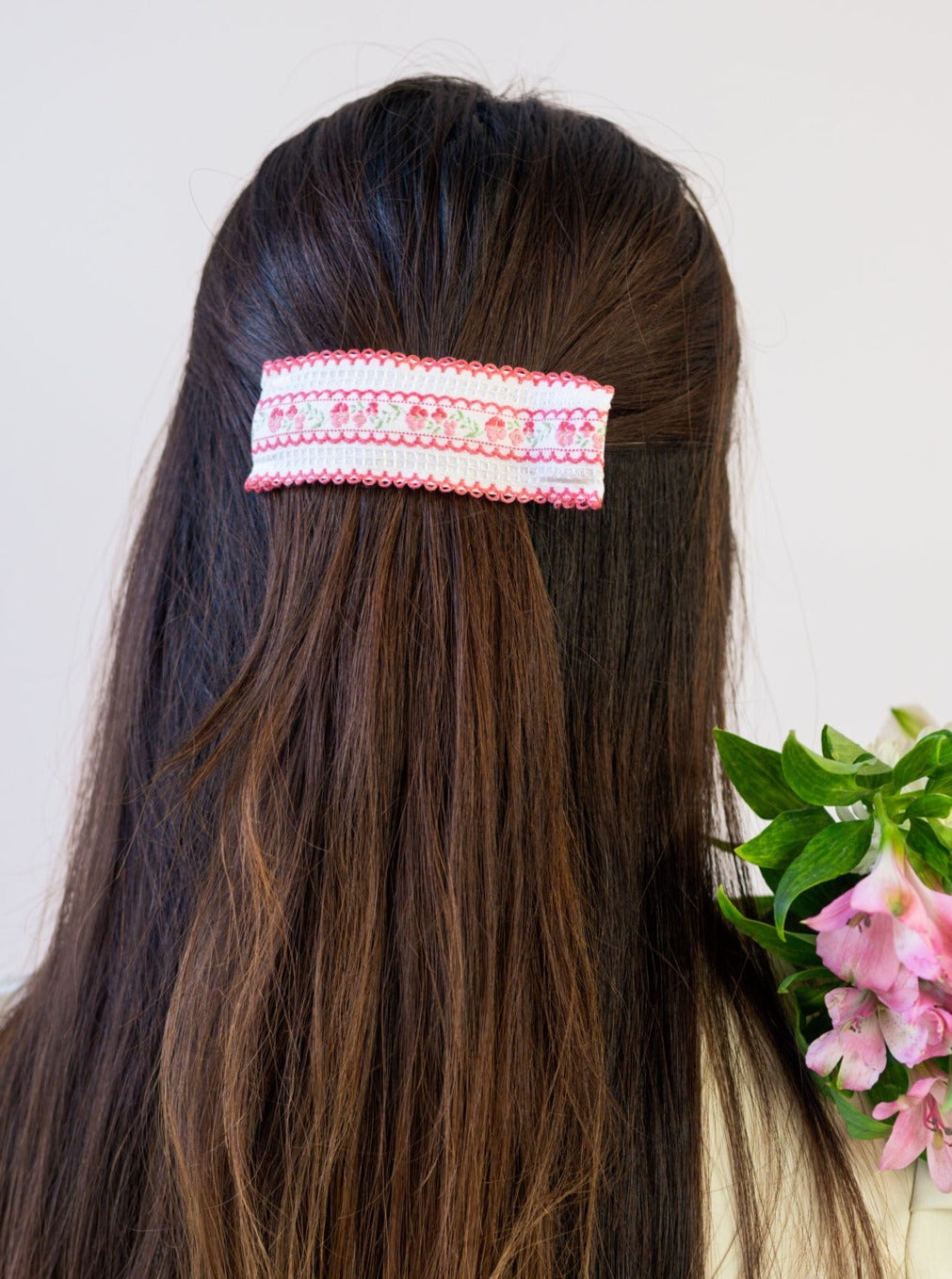 Spring in Sweden Vintage Ribbon Hair Clip from Ash & Rose