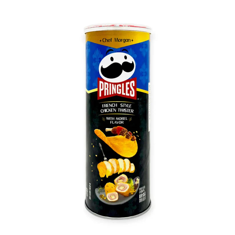 Pringles French Style Chicken Twister with Morel Flavor (80g) (China) 4-pack from PETEZ POP WHOLESALE