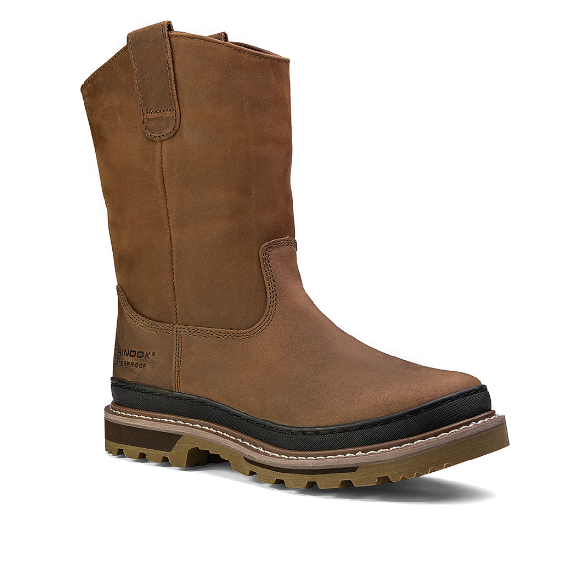Rancher 11” Waterproof Soft Toe Work Boot - Brown From Chinook Footwear