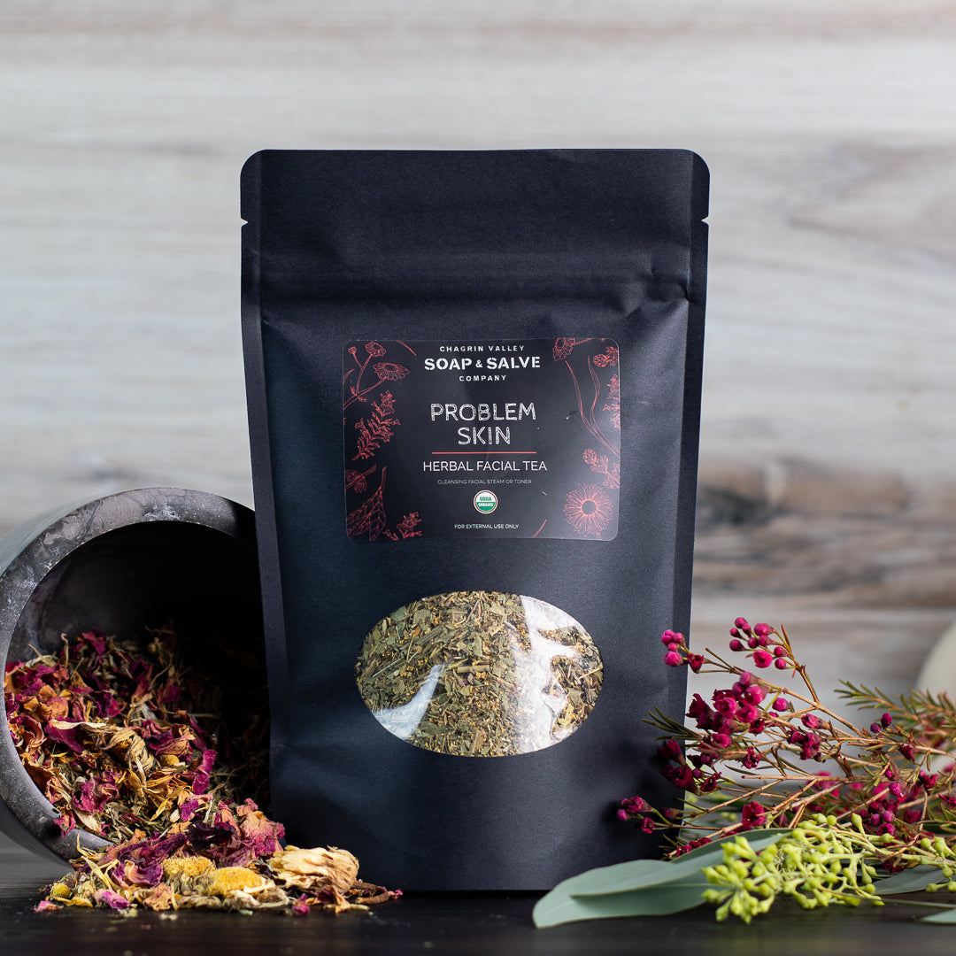 Tea: Problem Skin Blend Facial Steam & Toner From Chagrin Valley Soap & Salve