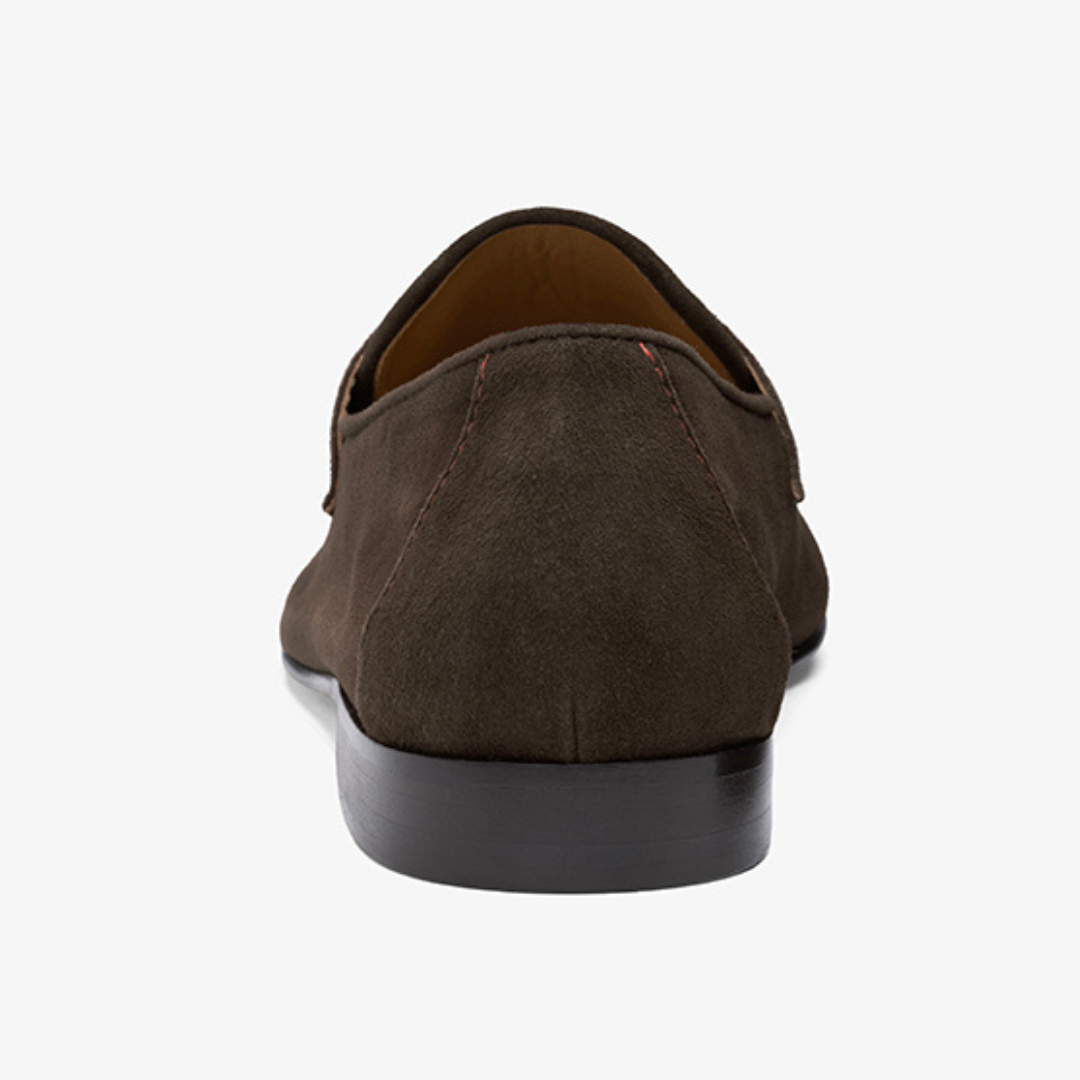 Men's Brown Suede & White Canvas Centesimo from Del Toro Shoes