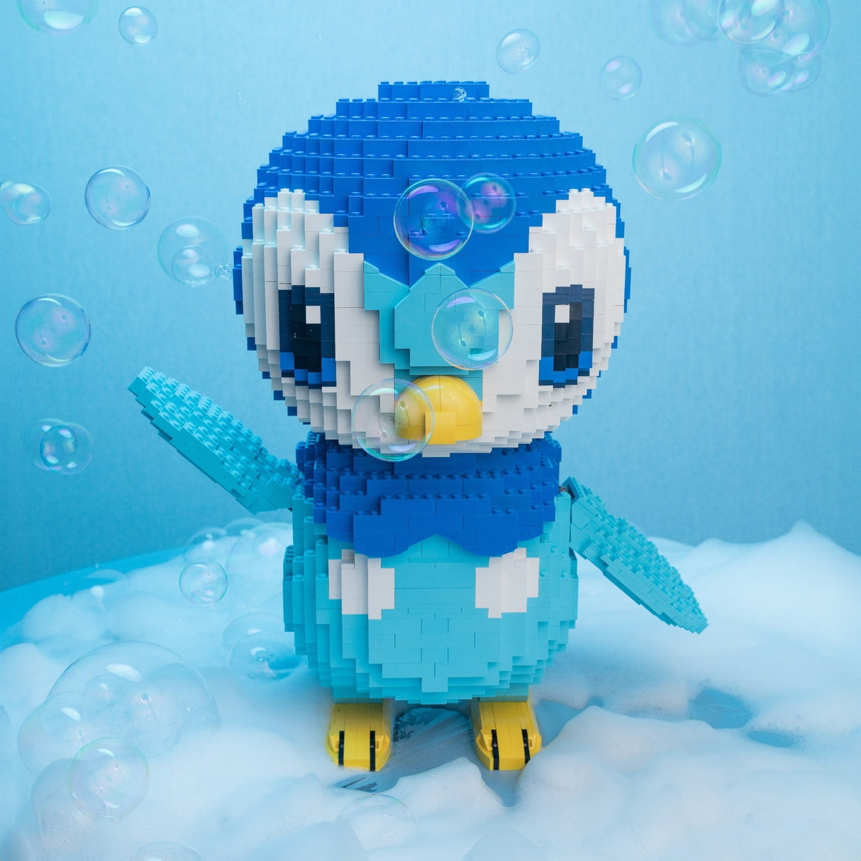 Life-Sized Proud Penguin from Bricker Builds